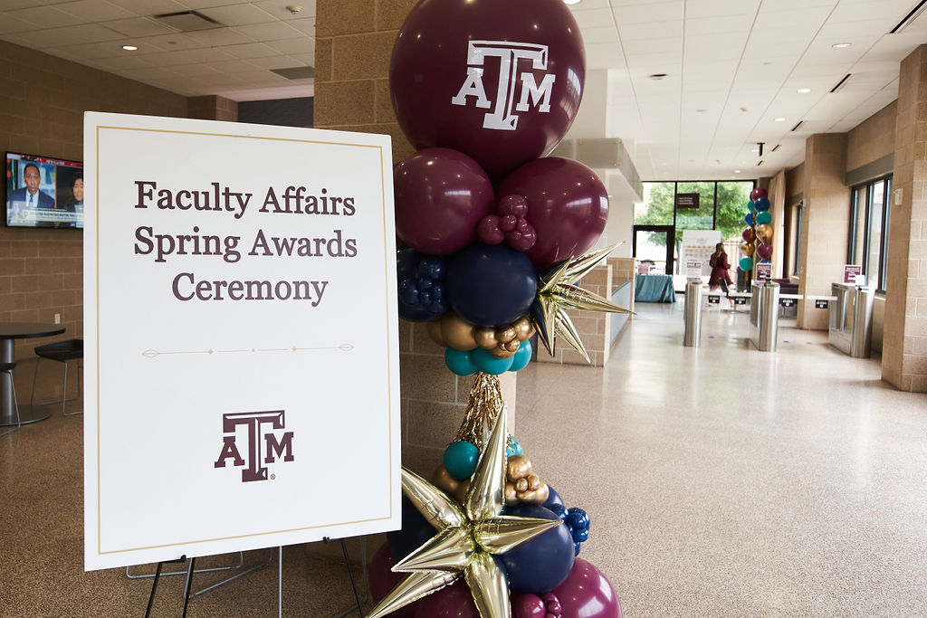 2024 Faculty Affairs Spring Awards Ceremony.